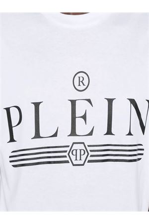 White cotton T-shirt PHILIPP PLEIN | FADCMTK7443PJY002N01